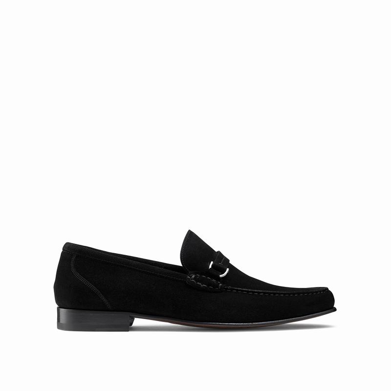 Russell & Bromley Elite Slip-On Moccasin Mens Black [GAB2799ST]